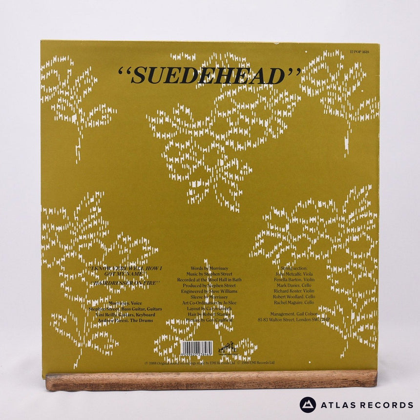 Morrissey - Suedehead - 12" Vinyl Record - EX/VG+