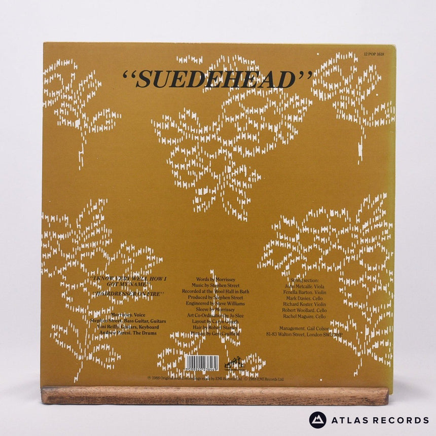 Morrissey - Suedehead - 12" Vinyl Record - EX/VG+