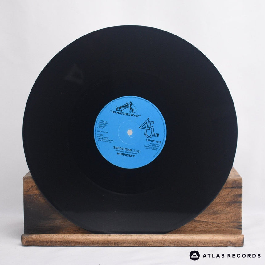 Morrissey - Suedehead - Gold Sleeve 12" Vinyl Record - EX/EX