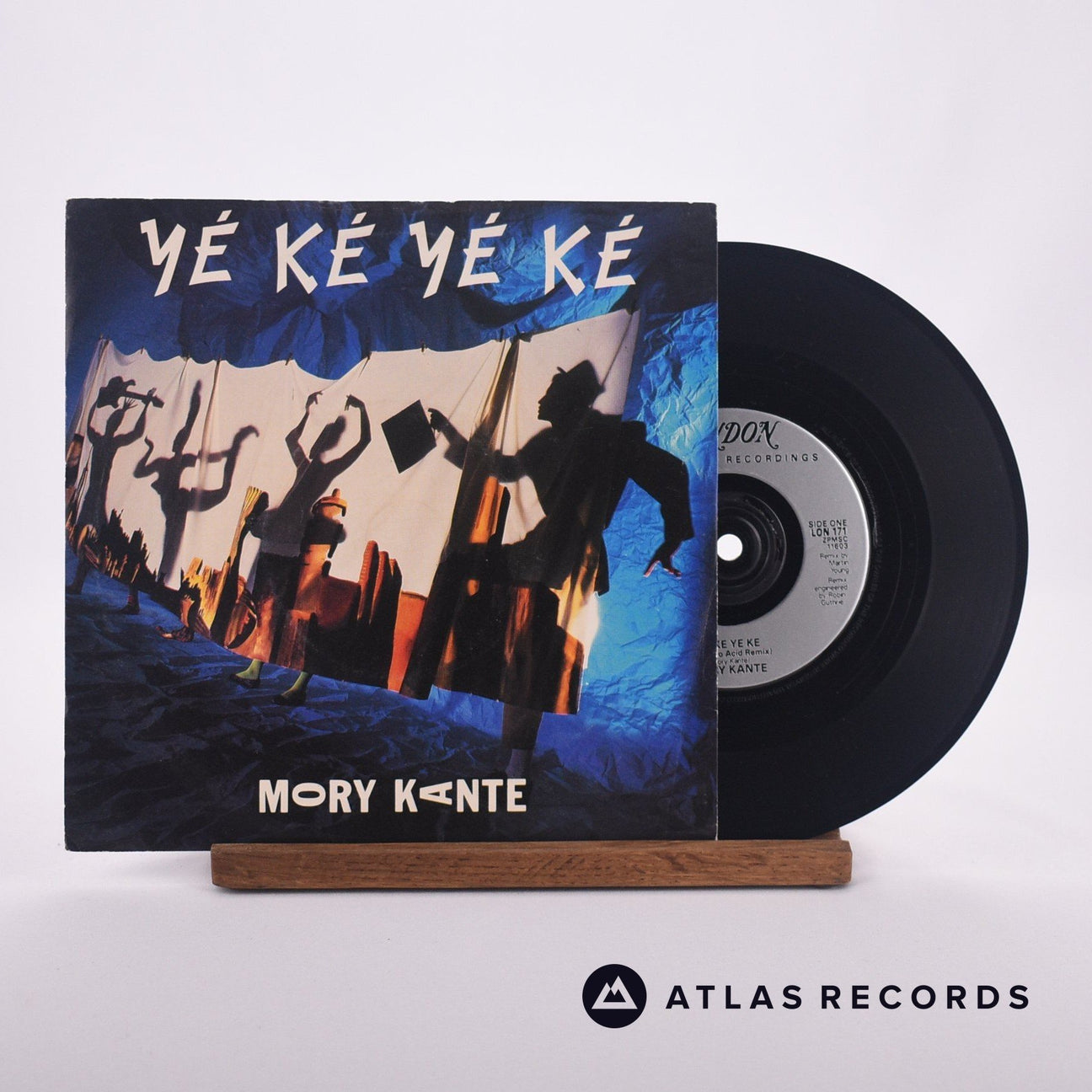 Mory Kanté Yé Ké Yé Ké 7" Vinyl Record - Front Cover & Record