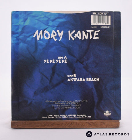 Mory Kanté - Yé Ké Yé Ké - 7" Vinyl Record - EX/EX