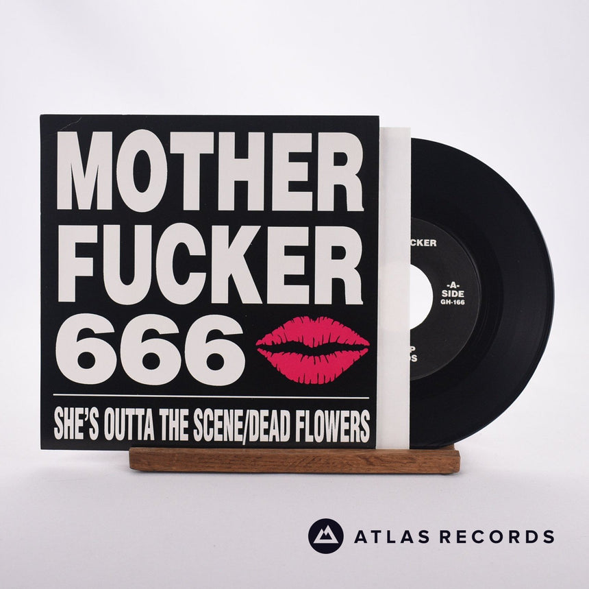Motherfucker 666 She's Outta The Scene 7" Vinyl Record - Front Cover & Record