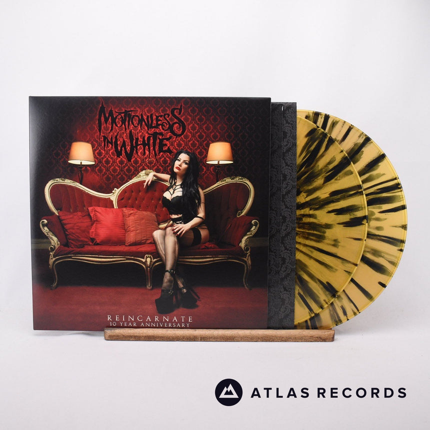 Motionless In White Reincarnate: 10th Anniversary LP Vinyl Record - Front Cover & Record