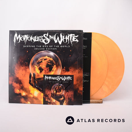 Motionless In White Scoring The End Of The World 2 x LP Vinyl Record - Front Cover & Record