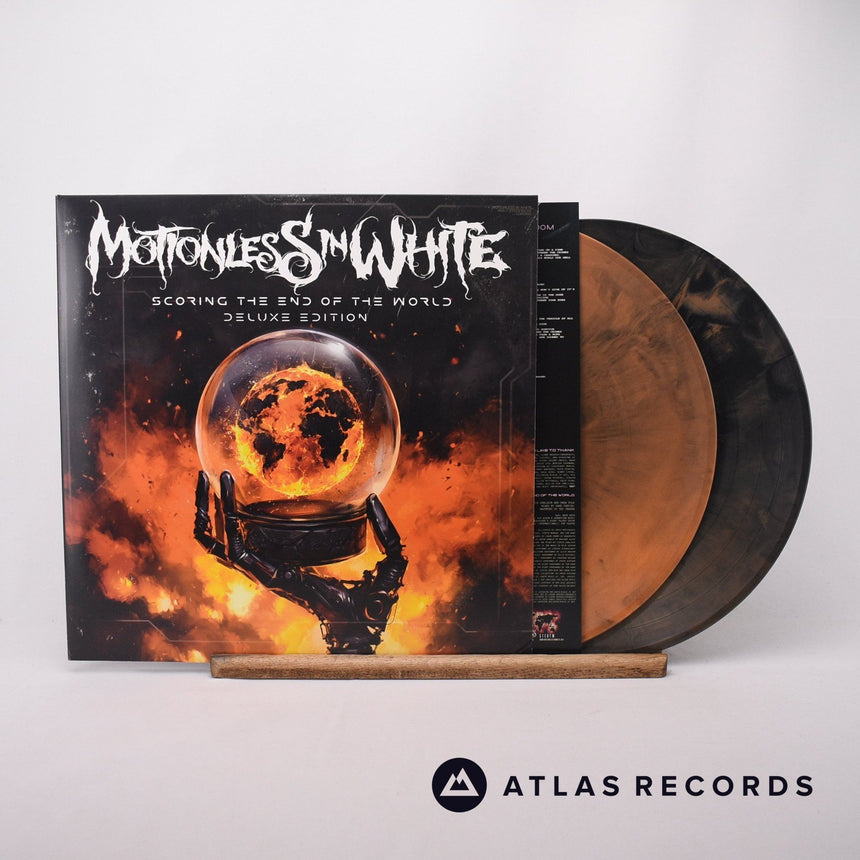 Motionless In White Scoring The End Of The World 2 x LP Vinyl Record - Front Cover & Record