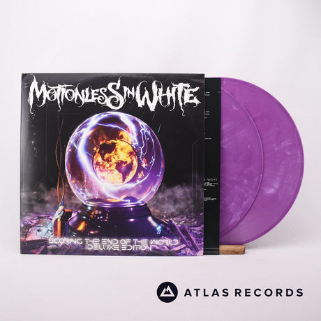 Motionless In White Scoring The End Of The World 2 x LP Vinyl Record - Front Cover & Record
