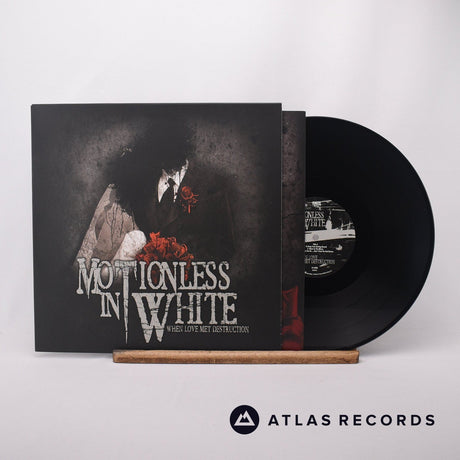 Motionless In White When Love Met Destruction 12" Vinyl Record - Front Cover & Record