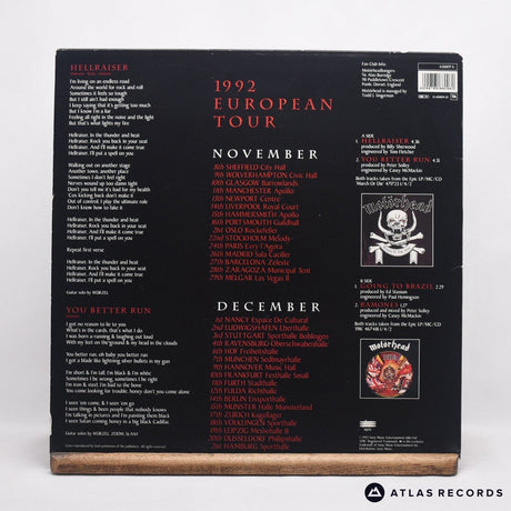 Motörhead - '92 Tour EP - 12" Vinyl Record - EX/VG+