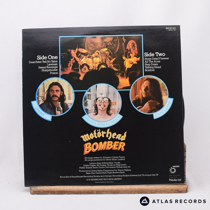 Motörhead - Bomber - Limited Edition Reissue A//3 B//3 LP Vinyl Record - EX/EX