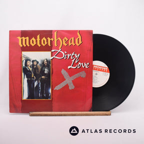Motörhead Dirty Love LP Vinyl Record - Front Cover & Record