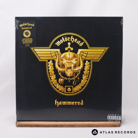 Motörhead Hammered LP Vinyl Record - Front Cover & Record