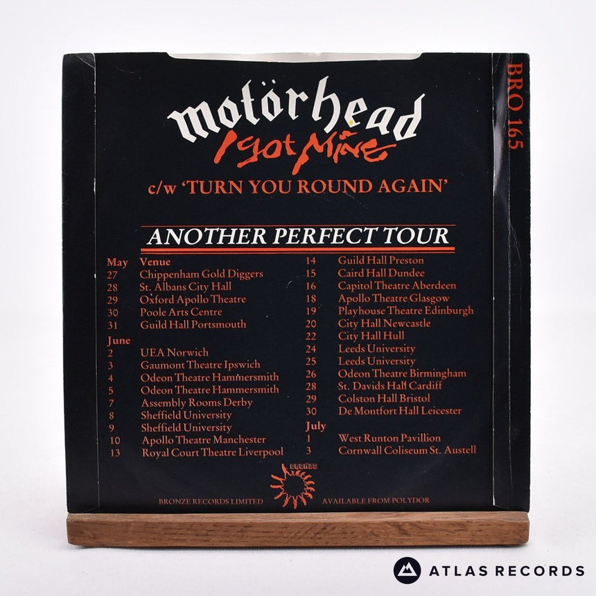 Motörhead - I Got Mine - 7" Vinyl Record - VG+/EX