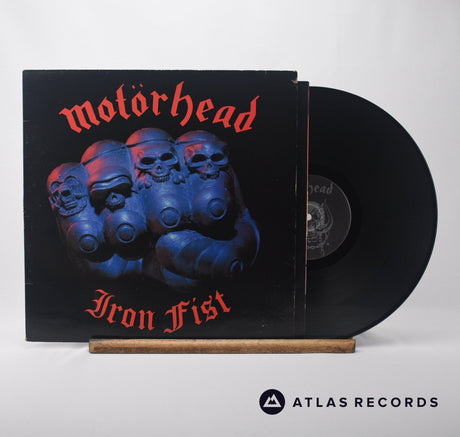 Motörhead Iron Fist LP Vinyl Record - Front Cover & Record