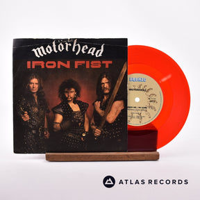 Motörhead Iron Fist 7" Vinyl Record - Front Cover & Record