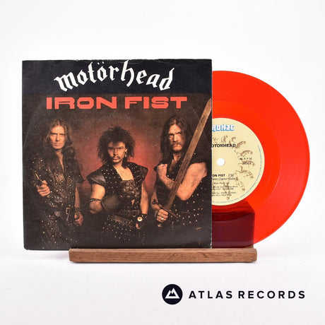 Motörhead Iron Fist 7" Vinyl Record - Front Cover & Record