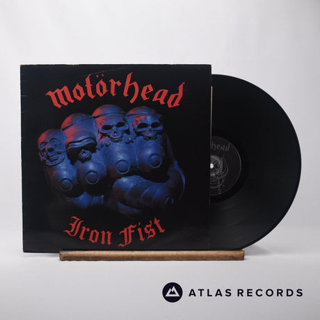 Motörhead Iron Fist LP Vinyl Record - Front Cover & Record