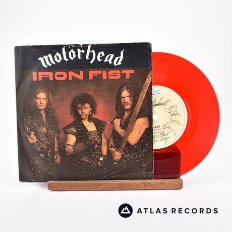 Motörhead Iron Fist 7" Vinyl Record - Front Cover & Record