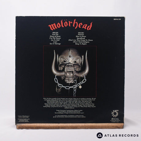 Motörhead - Iron Fist - A//2 B//4 LP Vinyl Record - VG+/VG+