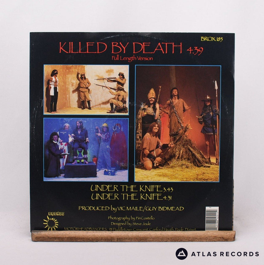 Motörhead - Killed By Death - Limited Edition Poster 12" Vinyl Record - VG+/EX