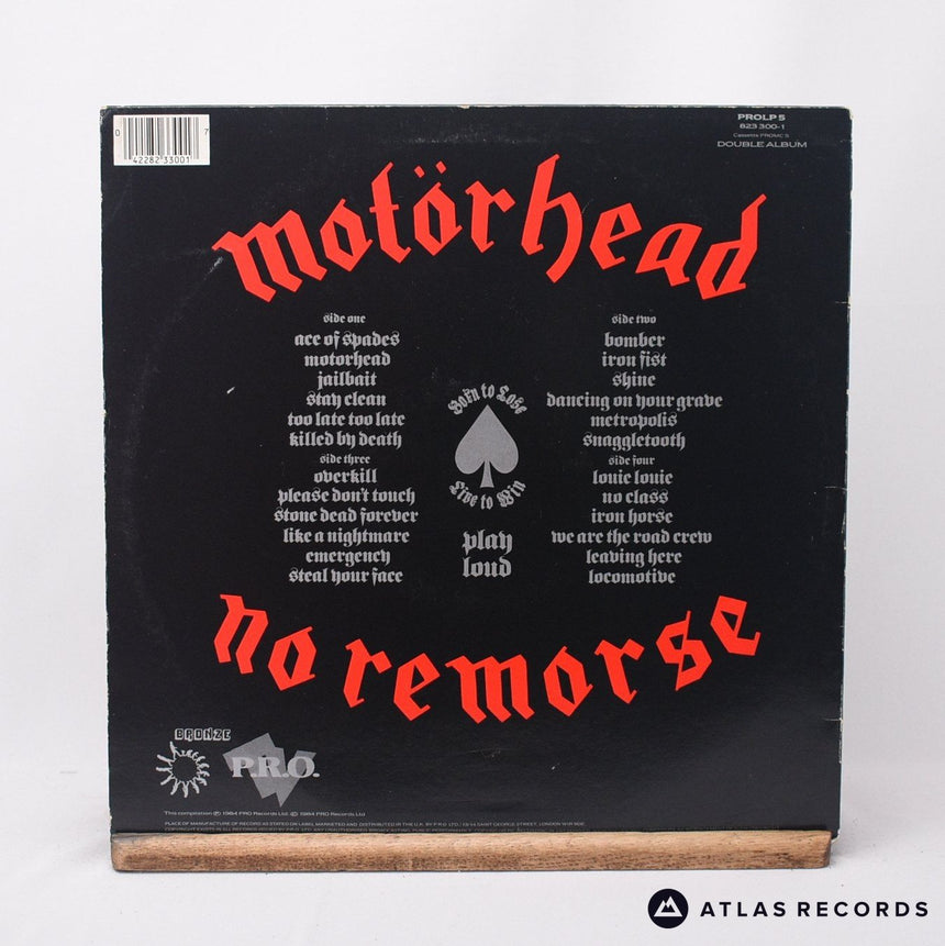 Motörhead - No Remorse - A//2 B//3 C//2 D//2 2 x LP Vinyl Record - VG+/EX