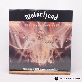 Motörhead No Sleep 'Til Hammersmith LP Vinyl Record - Front Cover & Record