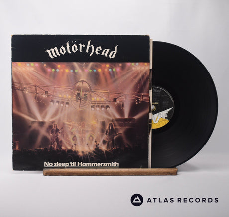 Motörhead No Sleep 'Til Hammersmith LP Vinyl Record - Front Cover & Record