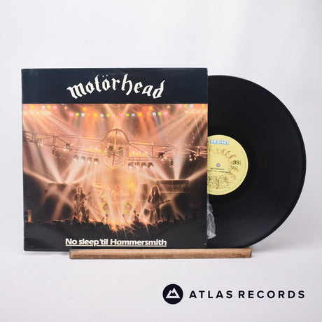 Motörhead No Sleep 'til Hammersmith LP Vinyl Record - Front Cover & Record