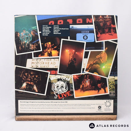 Motörhead - No Sleep 'til Hammersmith - Portugal LP Vinyl Record - VG+/EX