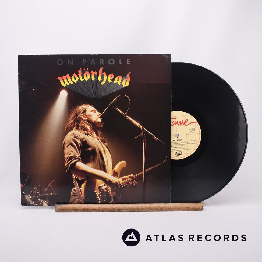 Motörhead On Parole LP Vinyl Record - Front Cover & Record