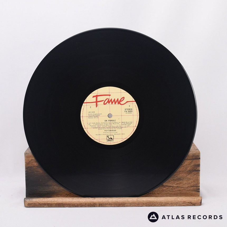 Motörhead - On Parole - Bilbo Reissue LP Vinyl Record - VG+/EX