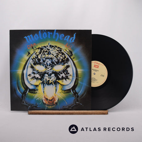 Motörhead Overkill LP Vinyl Record - Front Cover & Record