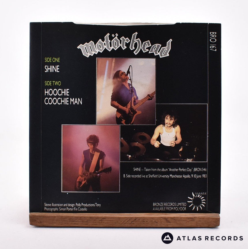 Motörhead - Shine - 7" Vinyl Record - EX/EX