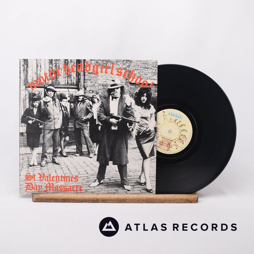 Motörhead St Valentines Day Massacre 10" Vinyl Record - Front Cover & Record