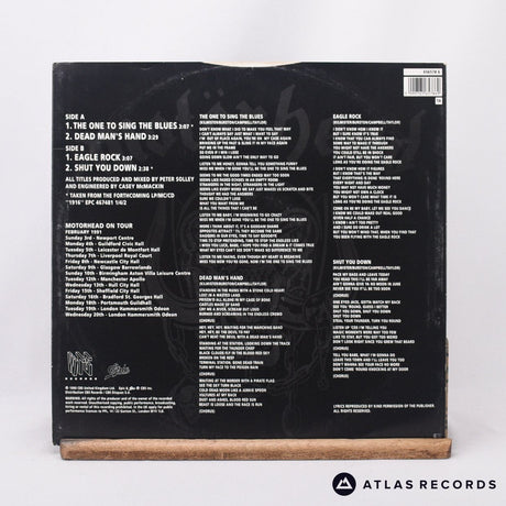 Motörhead - The One To Sing The Blues - 12" Vinyl Record - VG+/EX