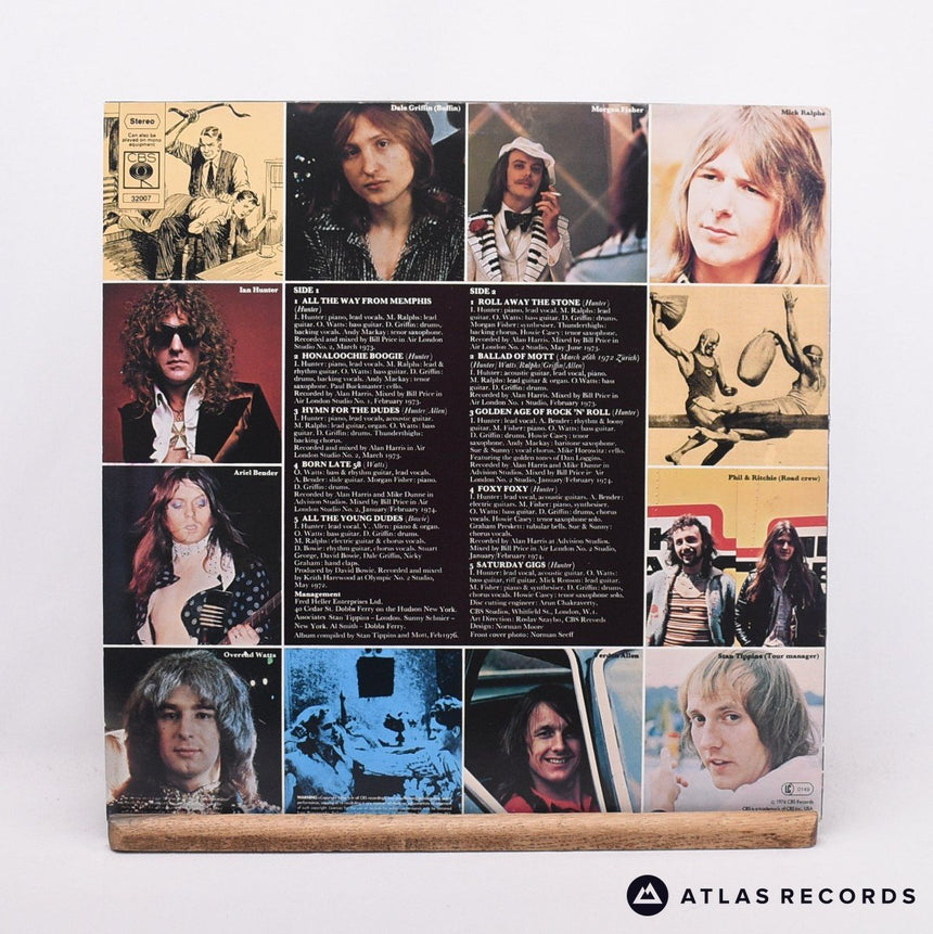 Mott The Hoople - Greatest Hits - Reissue LP Vinyl Record - EX/EX