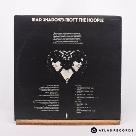 Mott The Hoople - Mad Shadows - Gatefold A-2U B-2U LP Vinyl Record - VG+/EX