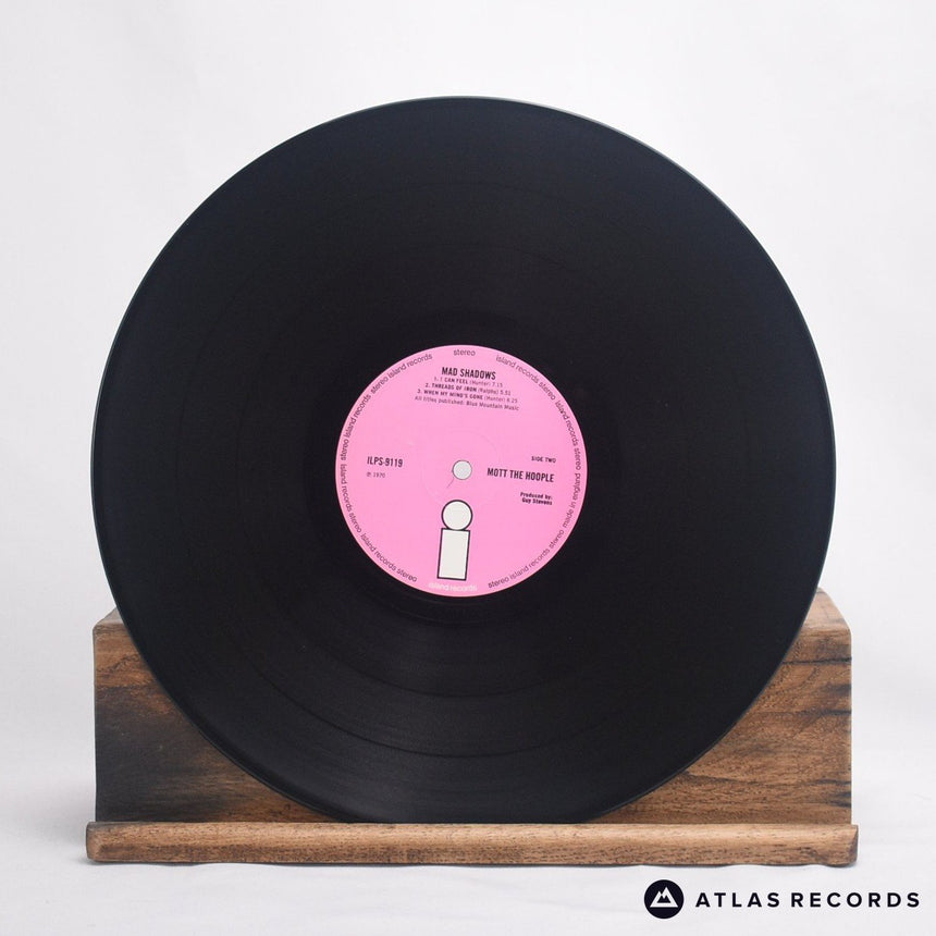 Mott The Hoople - Mad Shadows - A-2 B-2 LP Vinyl Record - VG+/EX