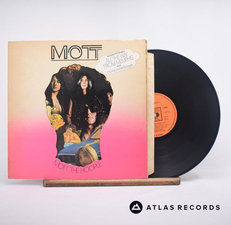 Mott The Hoople Mott LP Vinyl Record - Front Cover & Record