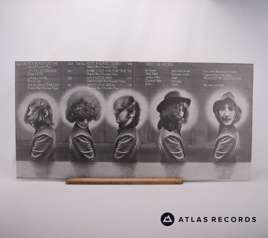 Mott The Hoople - Mott The Hoople - A-1U B-1U LP Vinyl Record - EX/NM