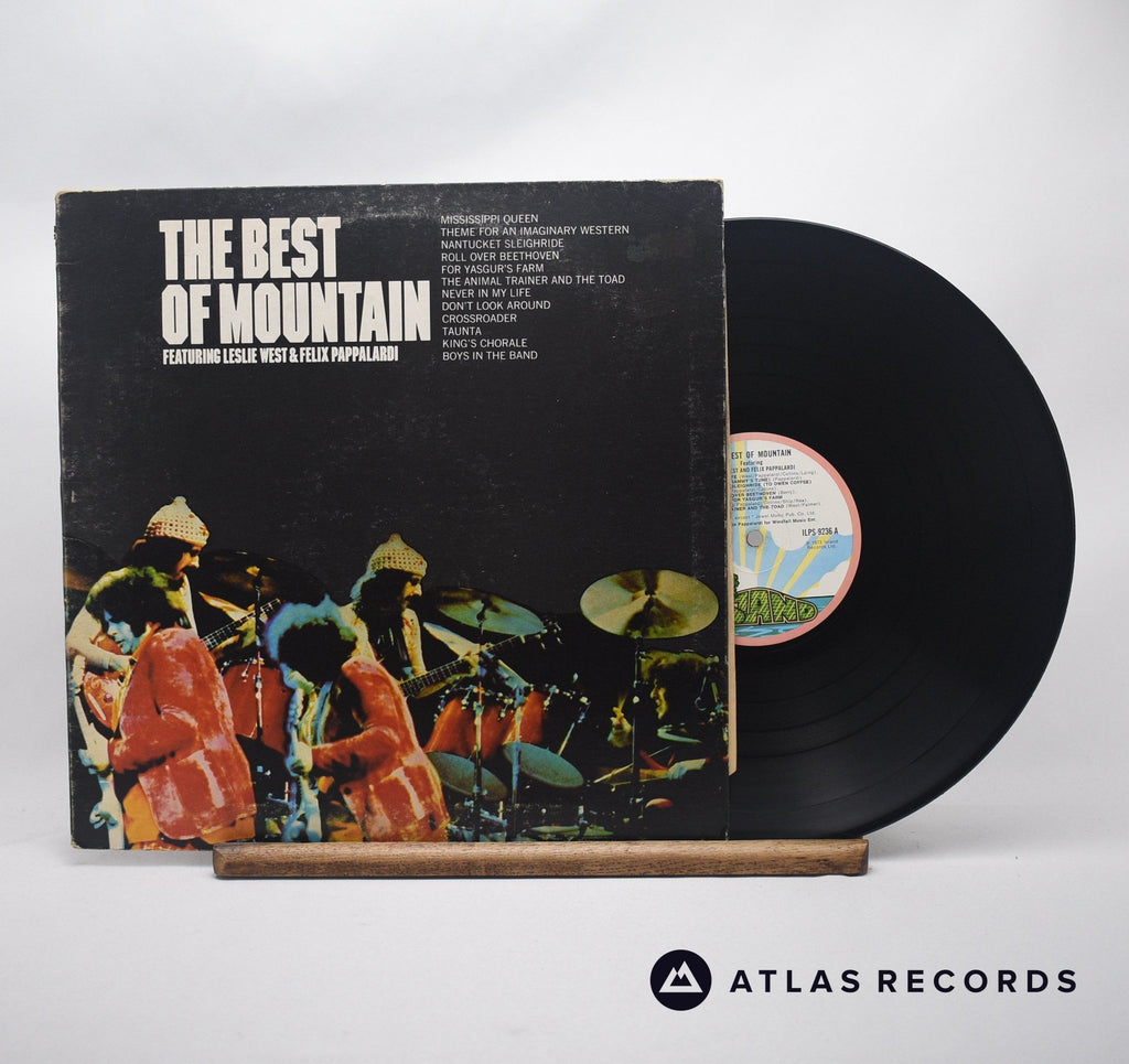 Mountain The Best Of Mountain LP Vinyl Record - Front Cover & Record
