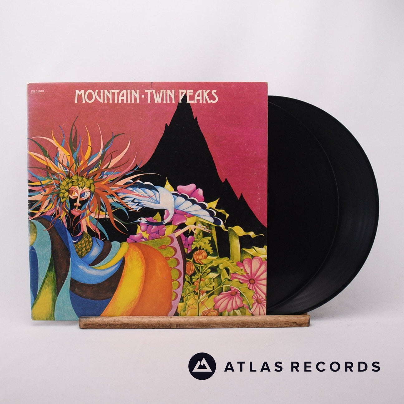 Mountain Twin Peaks 2 x LP Vinyl Record - Front Cover & Record