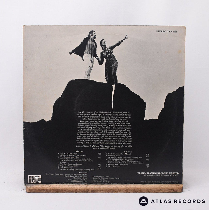 Mr. Fox - Mr. Fox - Repress A-1 B-1 LP Vinyl Record - VG+/EX