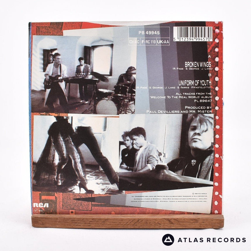Mr. Mister - Broken Wings - 7" Vinyl Record - EX/EX