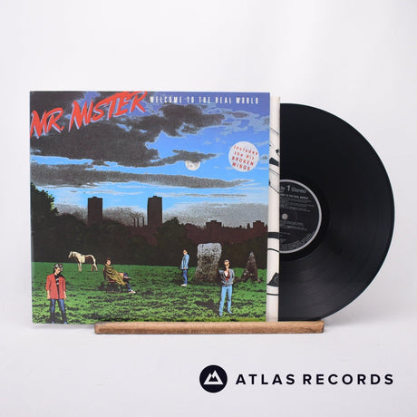 Mr. Mister Welcome To The Real World LP Vinyl Record - Front Cover & Record