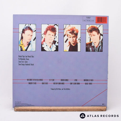 Mr. Mister - Welcome To The Real World - LP Vinyl Record - EX/NM