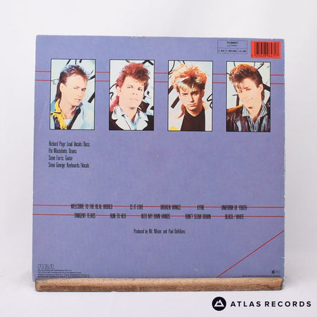 Mr. Mister - Welcome To The Real World - LP Vinyl Record - EX/VG+