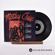 Mötley Crüe Girls Girls Girls 7" Vinyl Record - Front Cover & Record