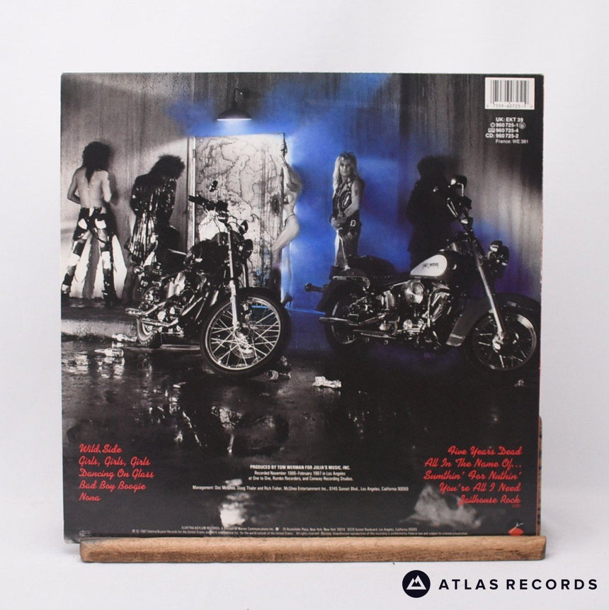 Mötley Crüe - Girls, Girls, Girls - 1-A2 1-B LP Vinyl Record - EX/EX