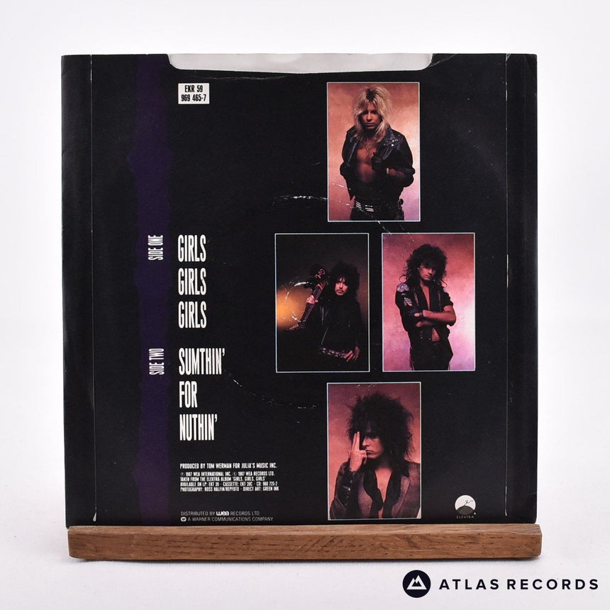 Mötley Crüe - Girls Girls Girls - 7" Vinyl Record - EX/EX