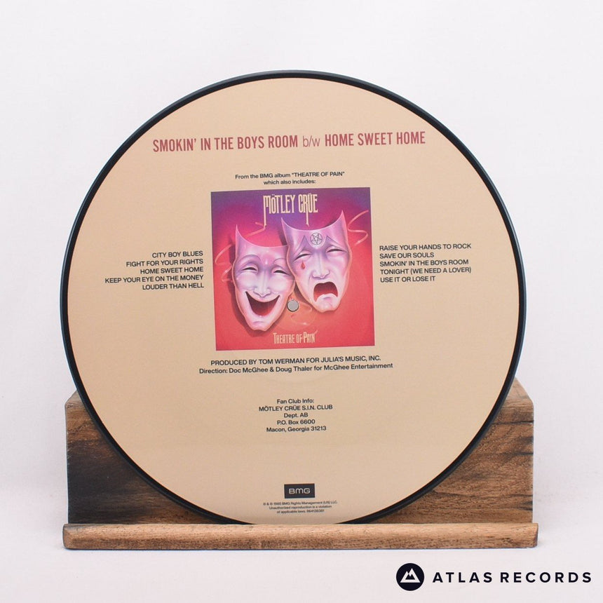 Mötley Crüe - Smokin’ In The Boys Room/Home Sweet Home - 12" Vinyl Record - NM